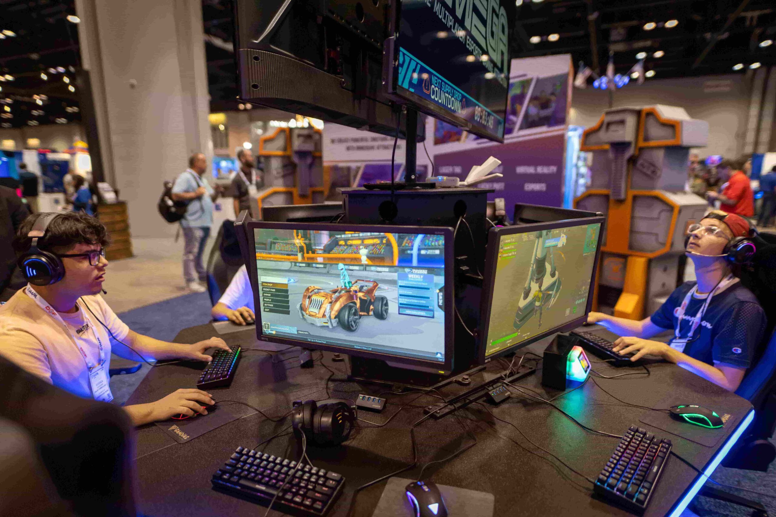 An esports attraction can bring more customers to an amusement center