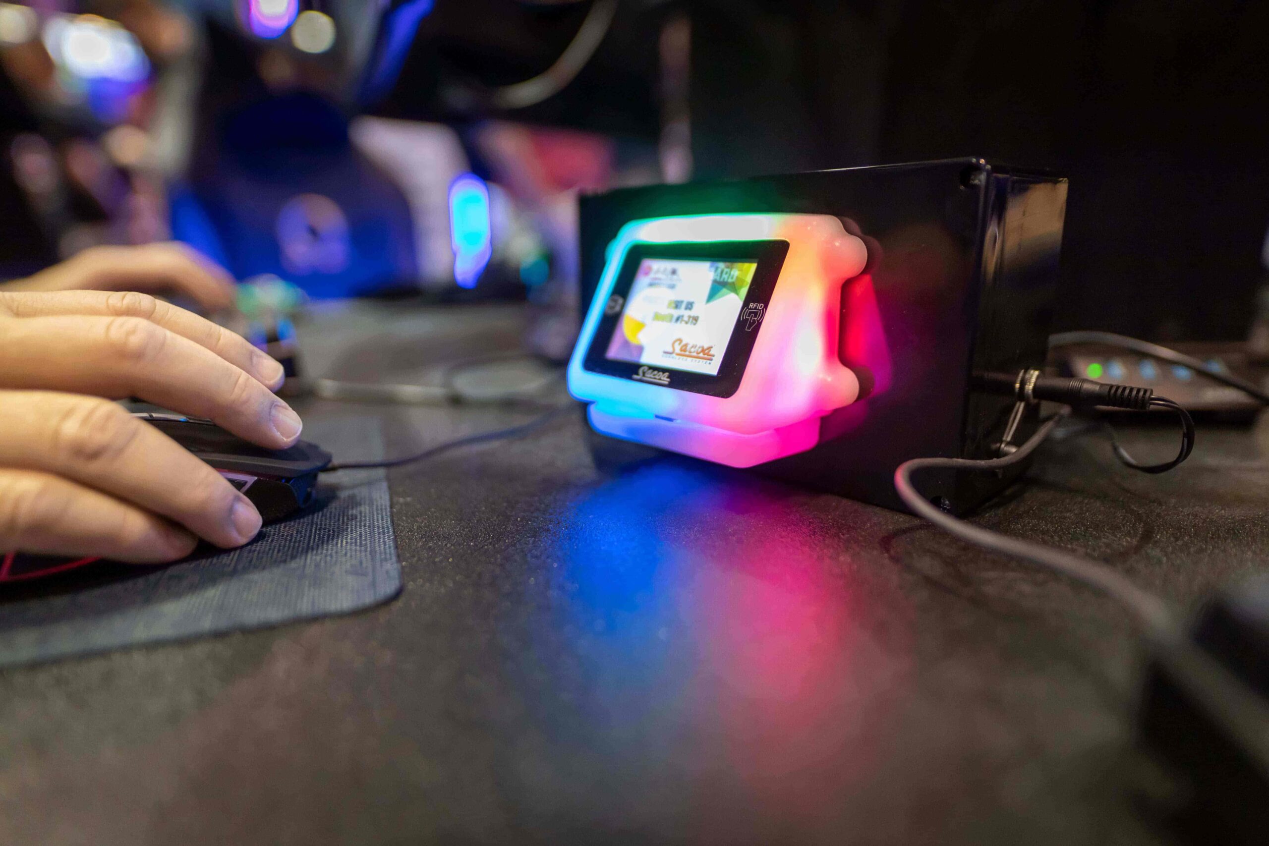 OMEGA game card swipe integration will automate time purchase transaction