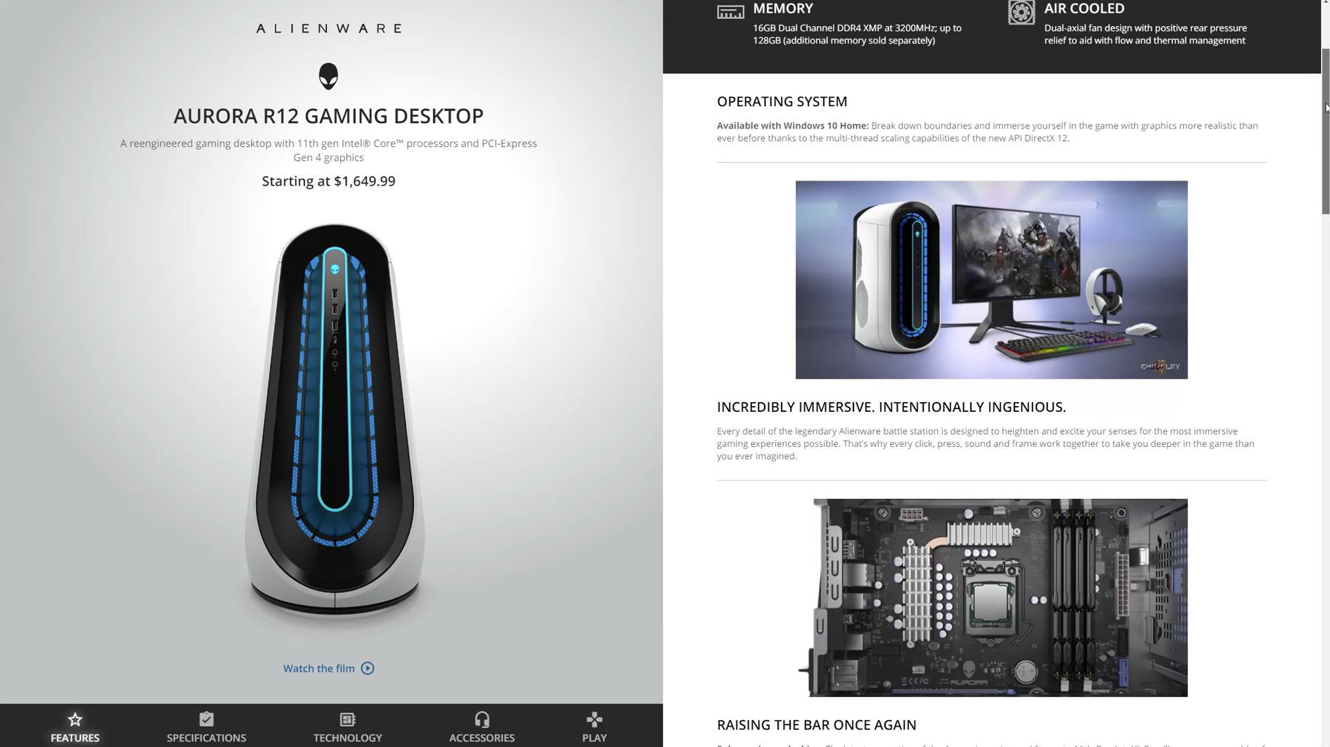 The kiosk allowed the PCs to be interactive and informative at the same time
